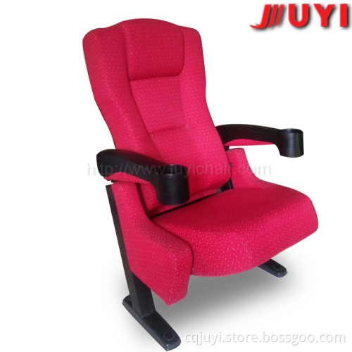 JUYI Cinema Chair Factory Price Red Cup Holder cinema chairs for sale
